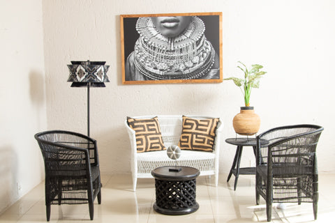 KANA_12 Turkana Jewelry Framed Canvas | Lake Turkana, Kenya-1