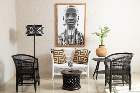 OMO_28 Arbore Woman Framed Canvas | Omo Valley, Ethiopia-1