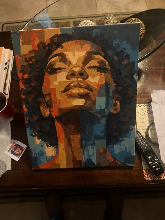 A Peace Within - Framed Paint by Number Kit - Easy