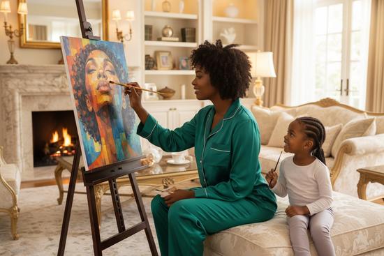 A Peace Within – Mother & Daughter Painting