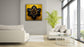 Canvas Print- Black Flower- Wall Art-2