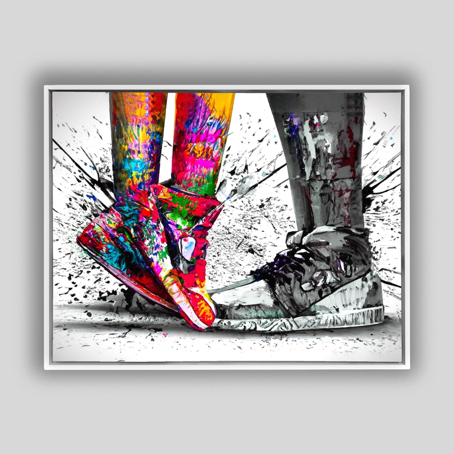 Canvas Wall Art- The encounter- Wall Decor-4