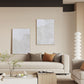 Framed Neutral Abstract Canvas Wall Art 28X40 Inches-2