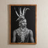 KANA_29 Rendille Moran Framed Canvas | Lake Turkana, Kenya-0