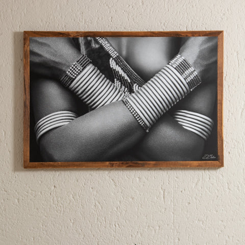 OMO_14 Hamer Jewelry Framed Canvas | Omo Valley, Ethiopia-0