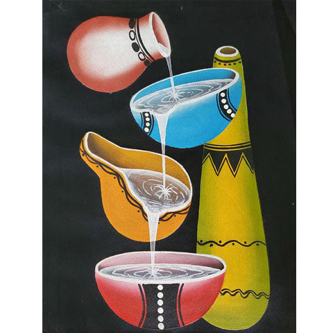Calabashes Painting 07 Unframed-0