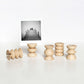 Totem Wooden Picture / Postcard Stand -  Set of 5 Short-0