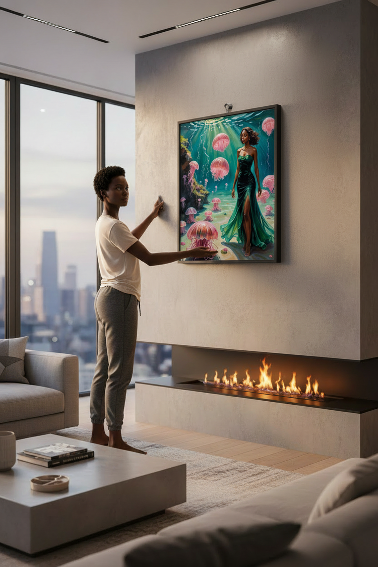 Goddess of the Atlantic - smaller frame