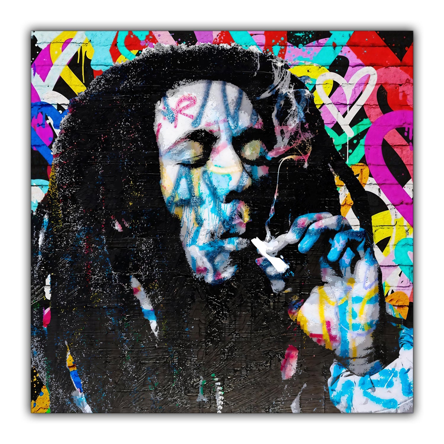 Canvas Wall Art- Bob Marley I- Wall Decor-1